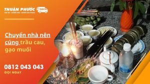 chuyển nhà nên cúng gì