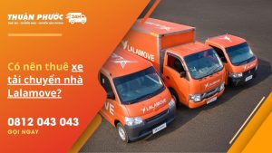 review dịch vụ chuyển nhà lalamove