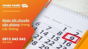 chọn ngày chuyển văn phòng làm việc