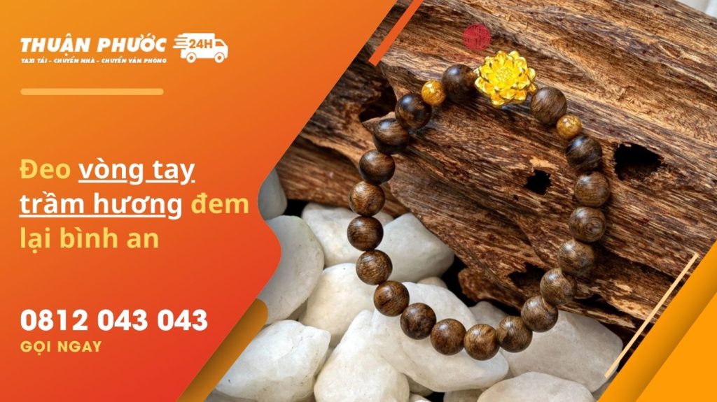 Vòng tay trầm hương với ý nghĩa trấn an, bảo vệ