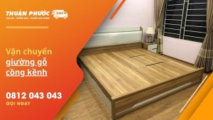 giường gỗ